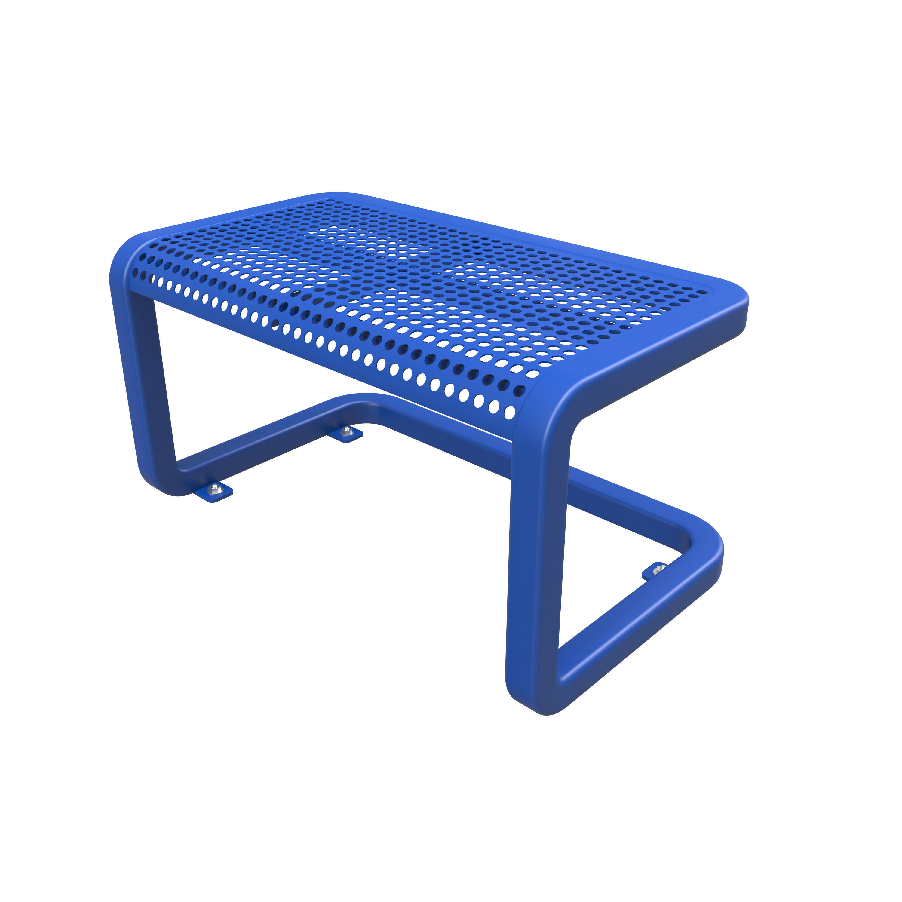 PERFORATED SINGLE SEAT 3D model_2