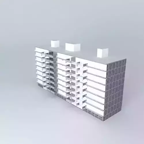 Maassluis building in grey 