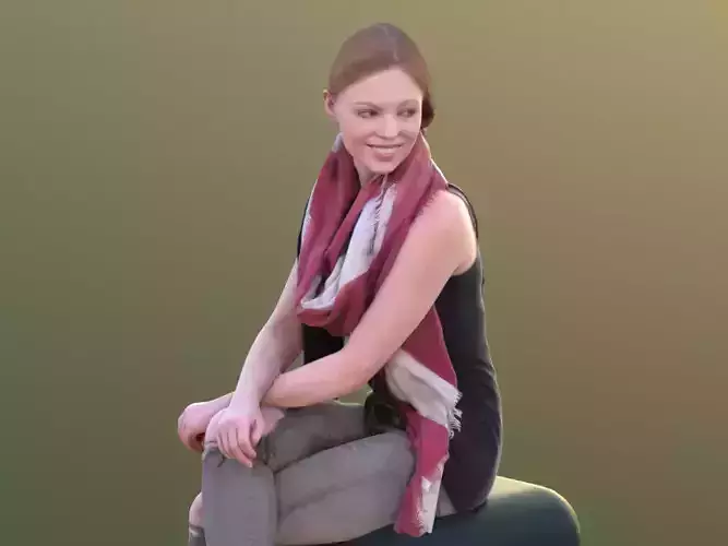 Valeska 10243 - Sitting Casual Girl