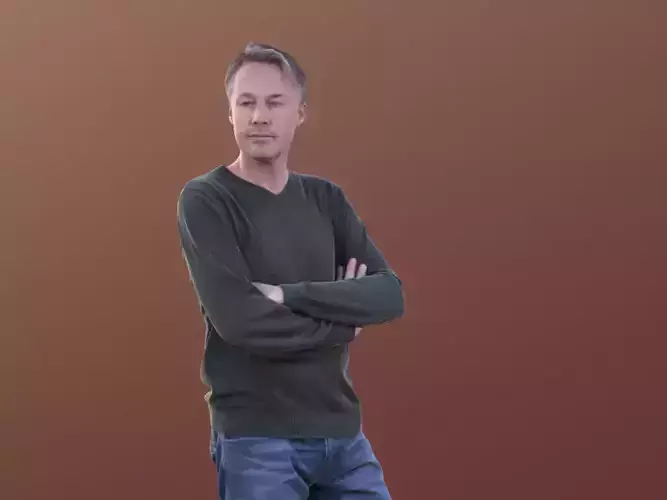 Carlos 10238 - Standing Casual Guy