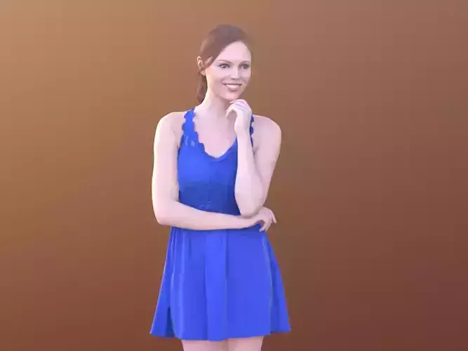 Valeska 10220 - Standing Elegant Girl