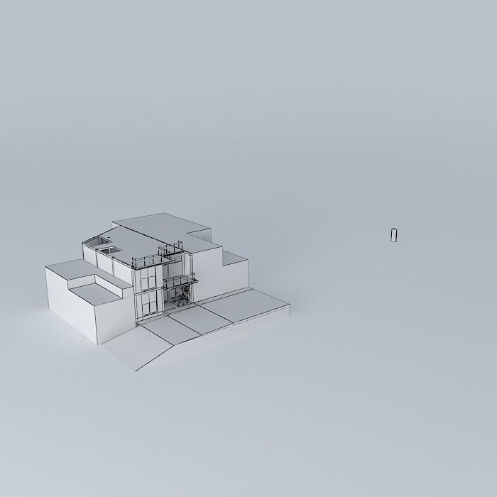 detached house rioja Free 3D model_3