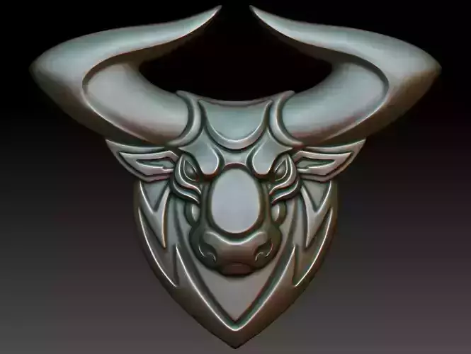 Stylized bull
