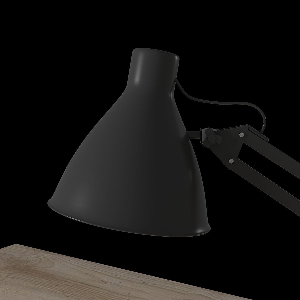 Desk Lamp 3D model_4