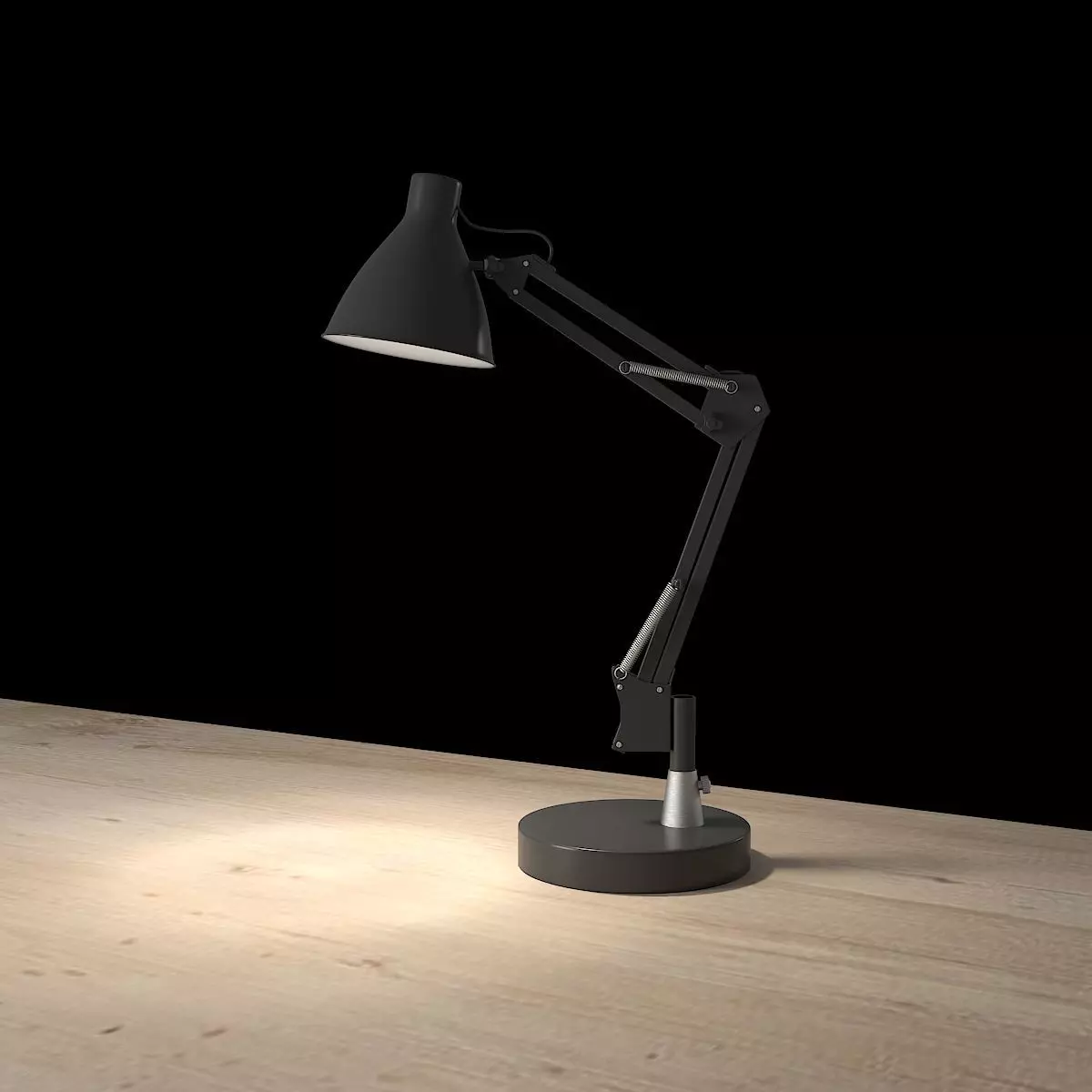 Desk Lamp 3D model_0
