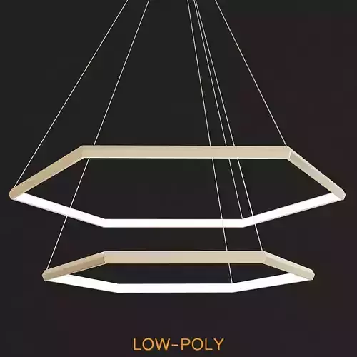 Ring Pendant by Cameron Design low poly 3d model