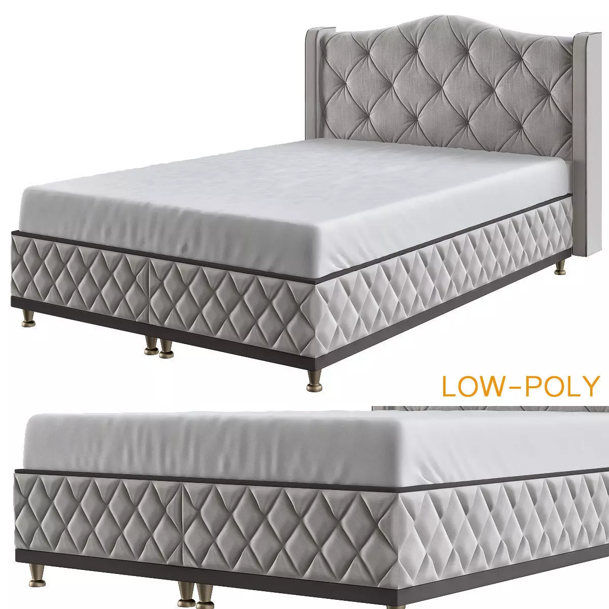 Bambi Clima Naturel Baza low poly 3d model Low-poly 3D model_0