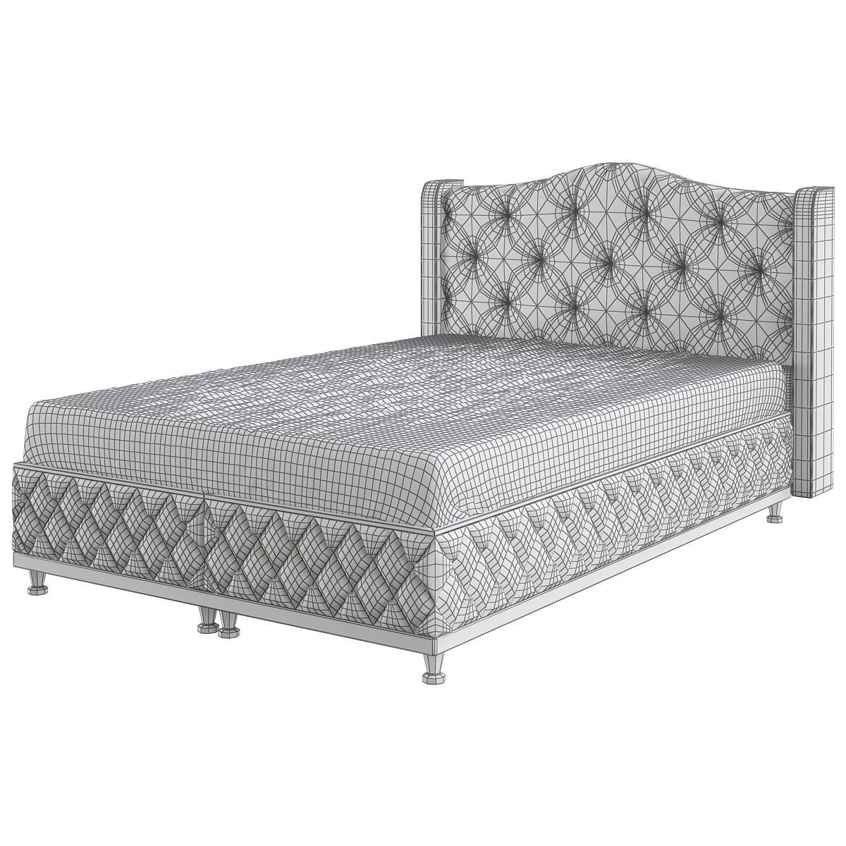 Bambi Clima Naturel Baza low poly 3d model Low-poly 3D model_1