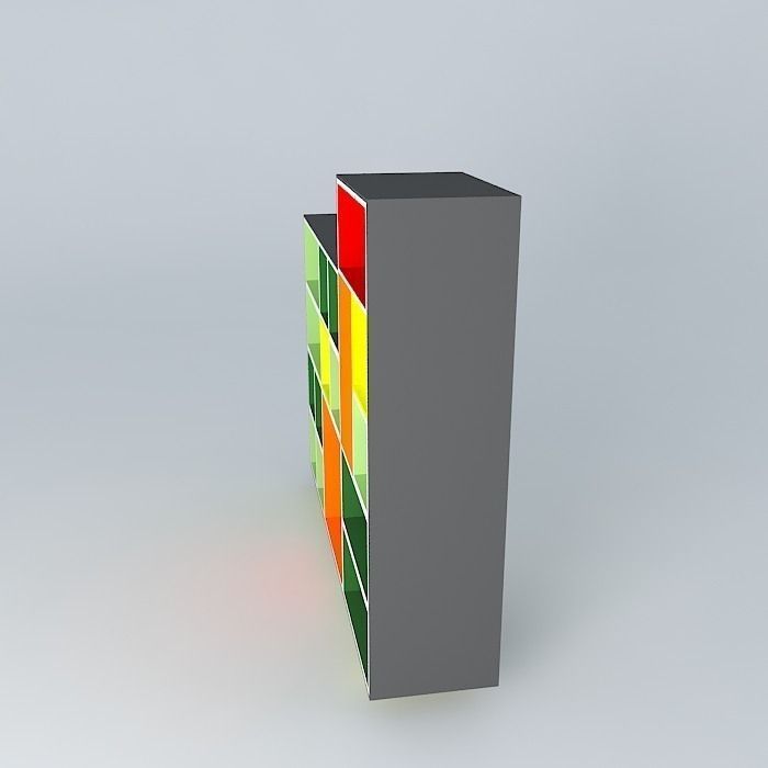 Shelf Cris Free 3D model_2