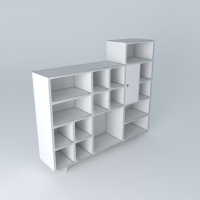 Shelf Cris Free 3D model_3