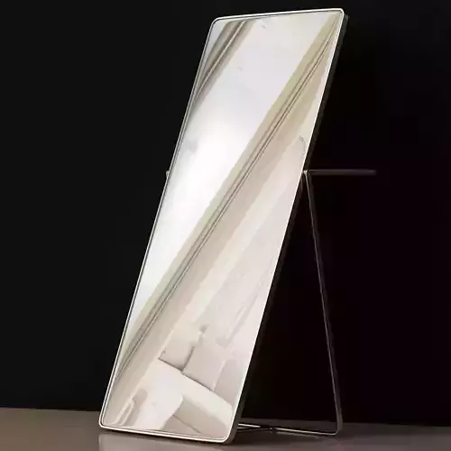 Ikornnes floor mirror low poly 3d model Low-poly 3D model
