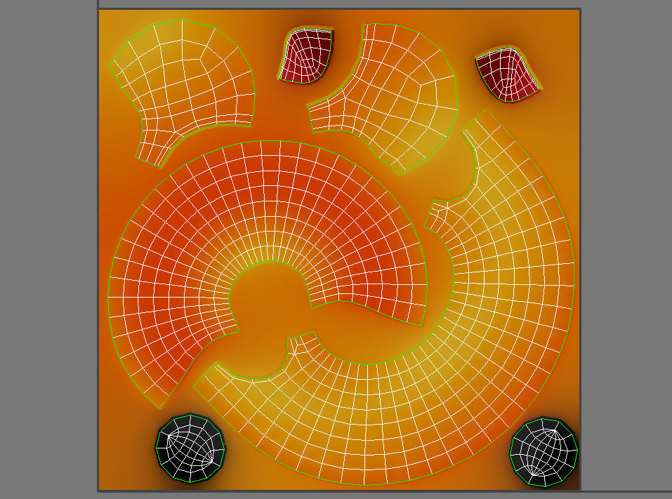 Swimming Ring Duck 3D model_20