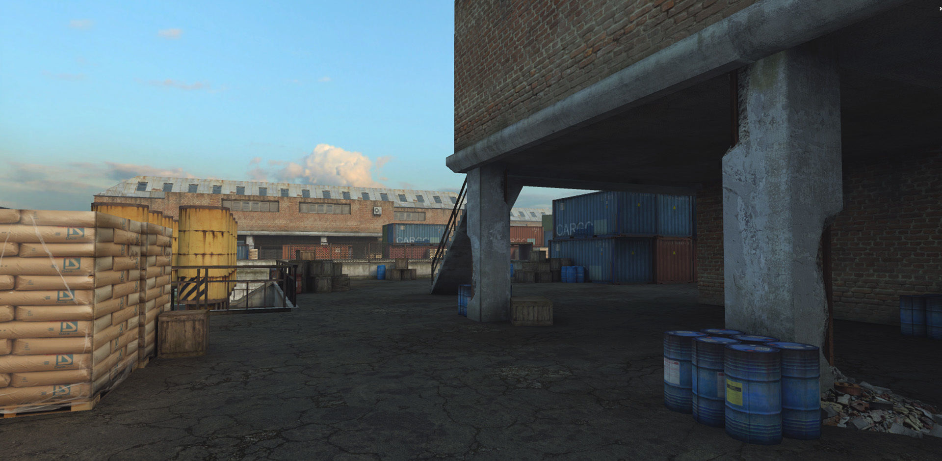 RPG FPS Game Assets for PC Mobile Industrial Set v6 Low-poly 3D model_16