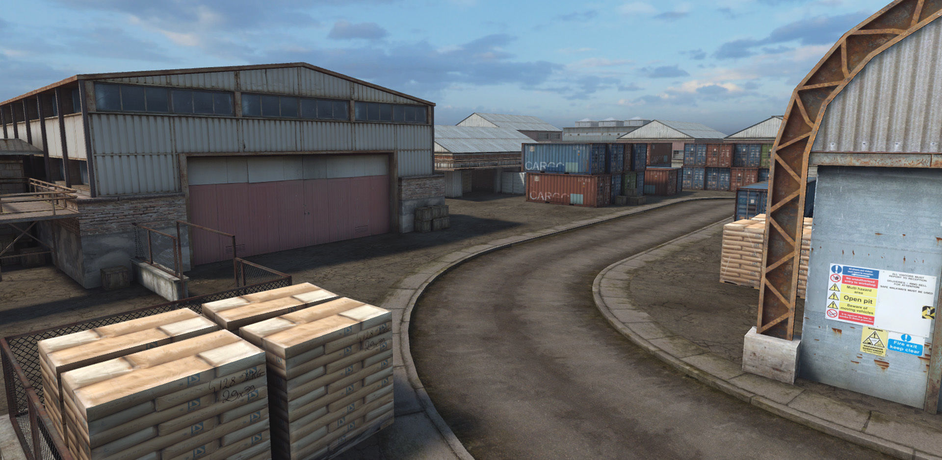 RPG FPS Game Assets for PC Mobile Industrial Set v6 Low-poly 3D model_29