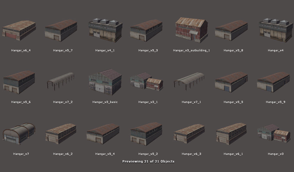 RPG FPS Game Assets for PC Mobile Industrial Set v6 Low-poly 3D model_39