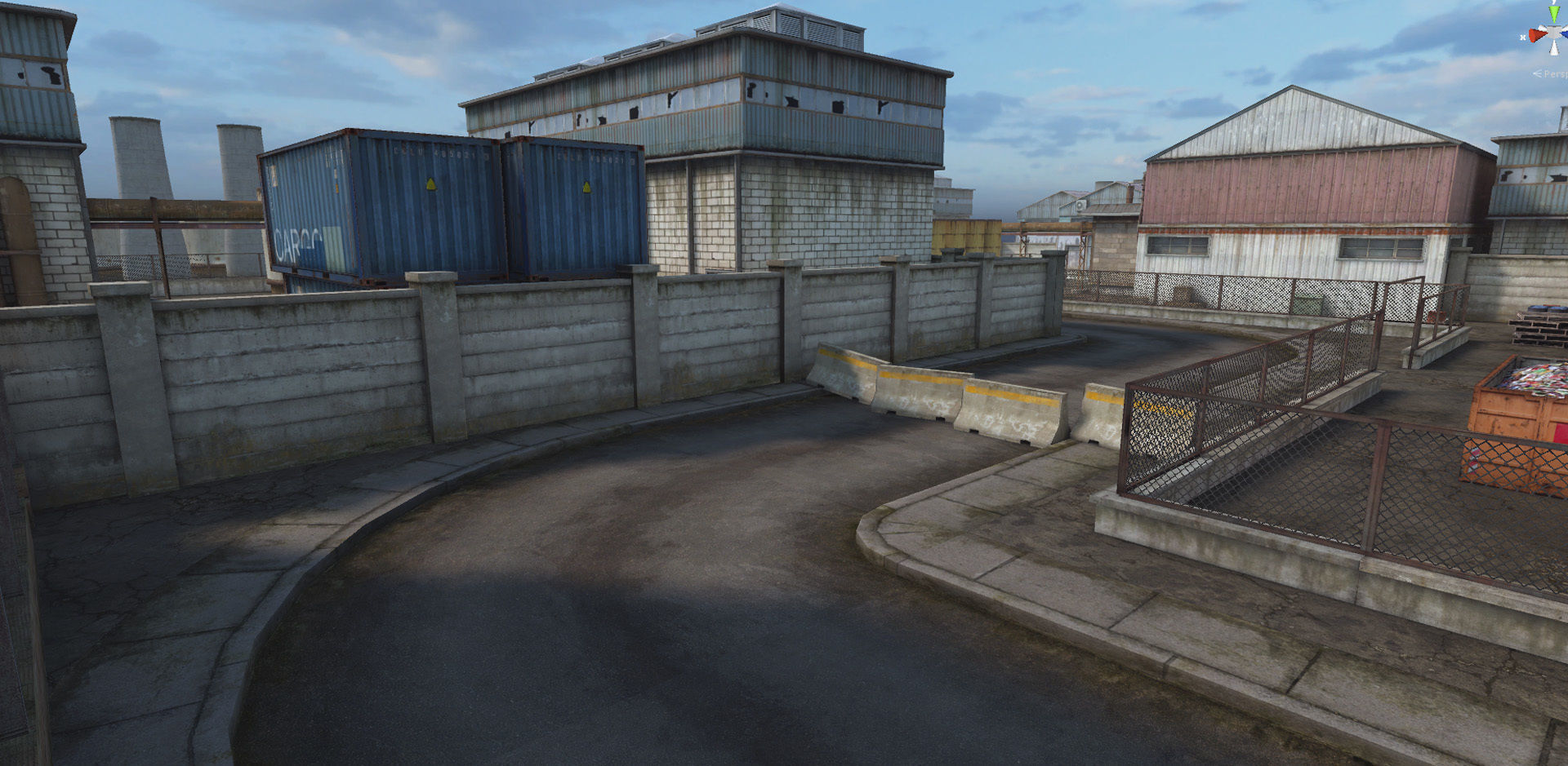 RPG FPS Game Assets for PC Mobile Industrial Set v6 Low-poly 3D model_35