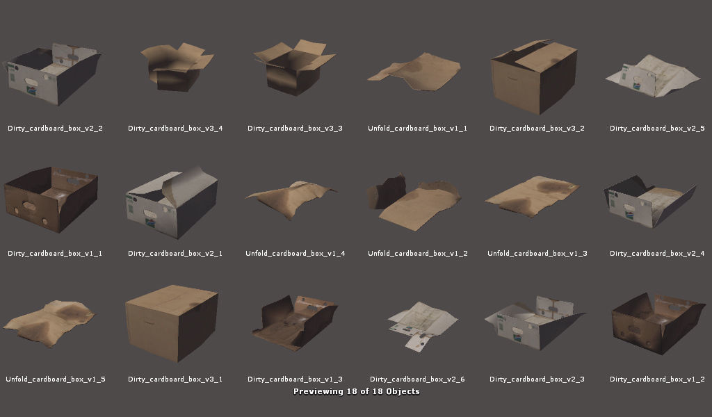 RPG FPS Game Assets for PC Mobile Industrial Set v6 Low-poly 3D model_51