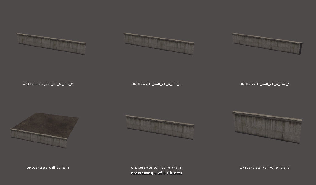 RPG FPS Game Assets for PC Mobile Industrial Set v6 Low-poly 3D model_85