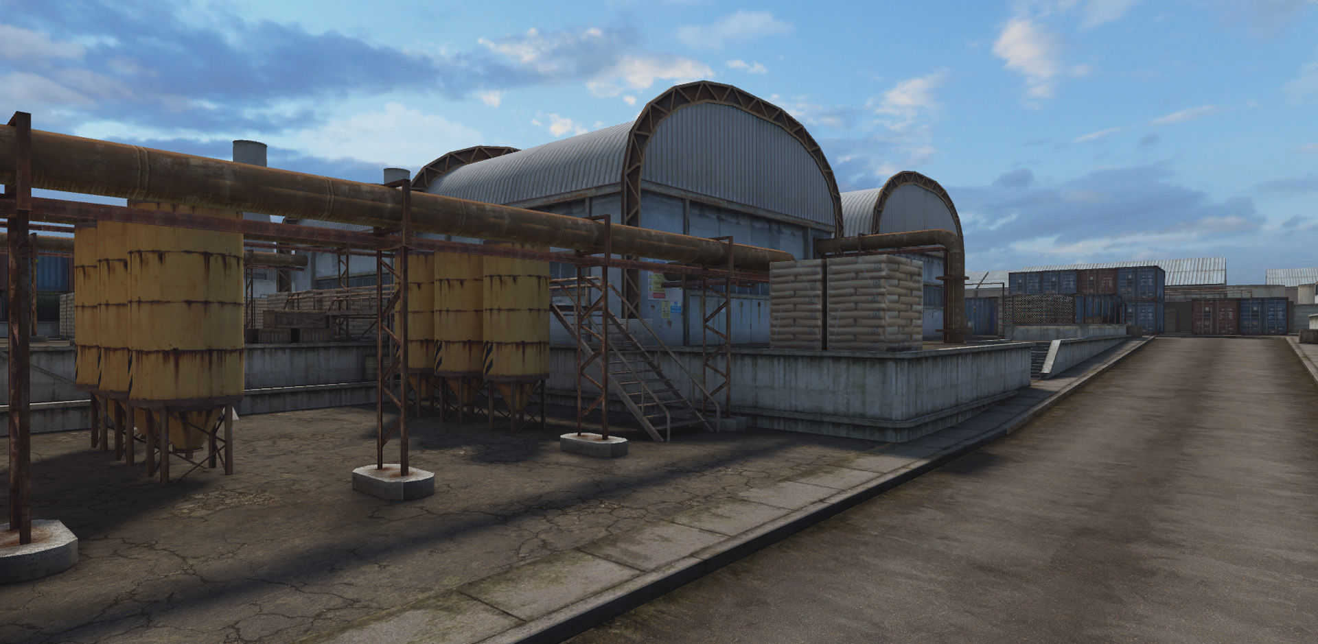 RPG FPS Game Assets for PC Mobile Industrial Set v6 Low-poly 3D model_25