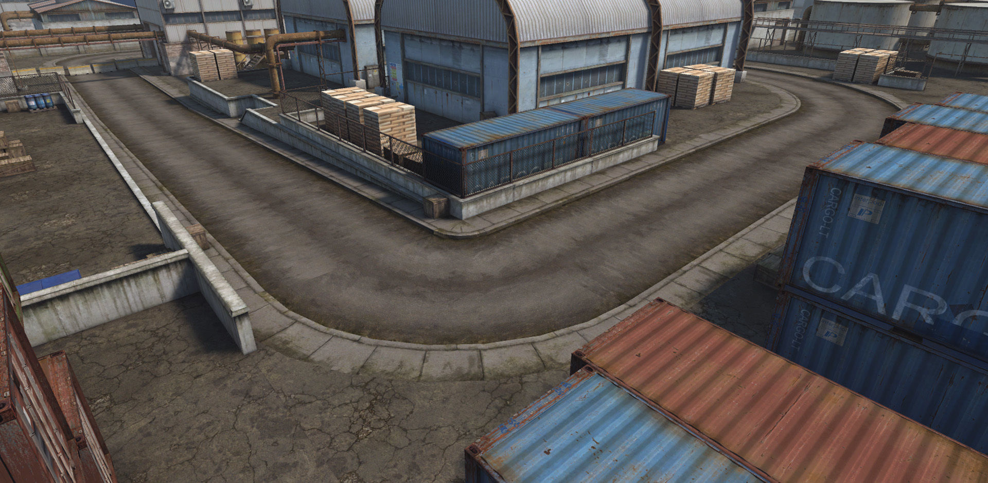 RPG FPS Game Assets for PC Mobile Industrial Set v6 Low-poly 3D model_30