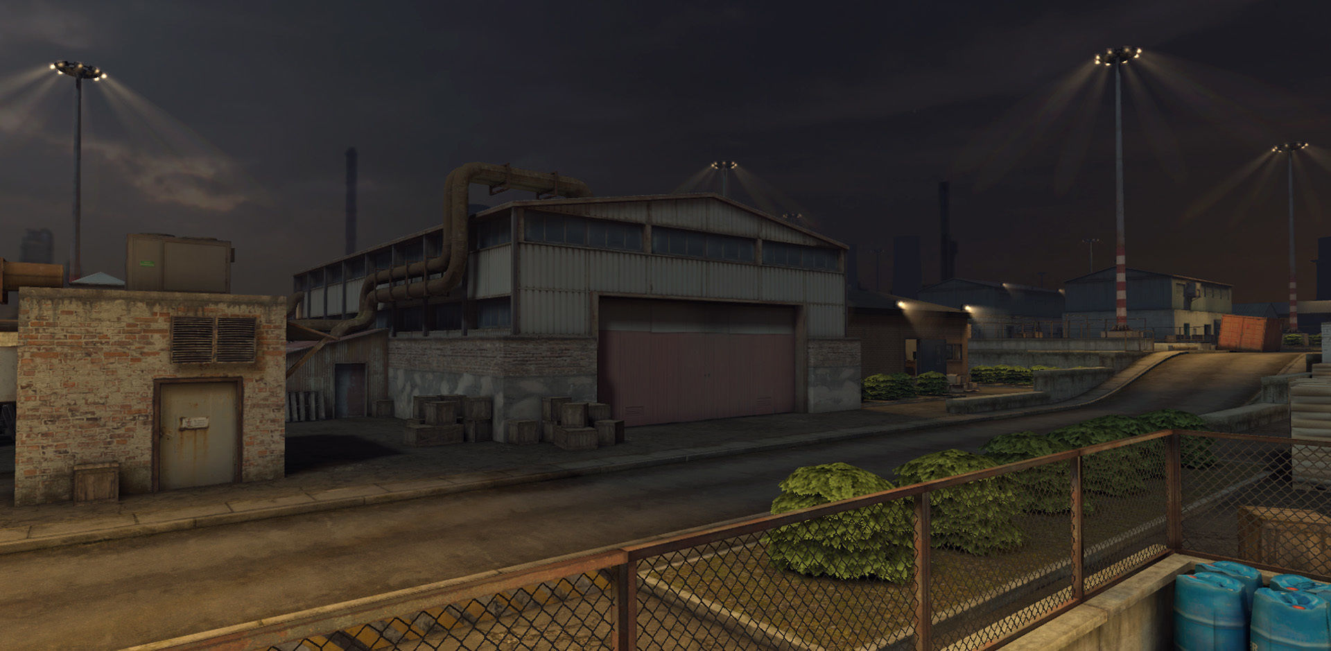 RPG FPS Game Assets for PC Mobile Industrial Set v6 Low-poly 3D model_8