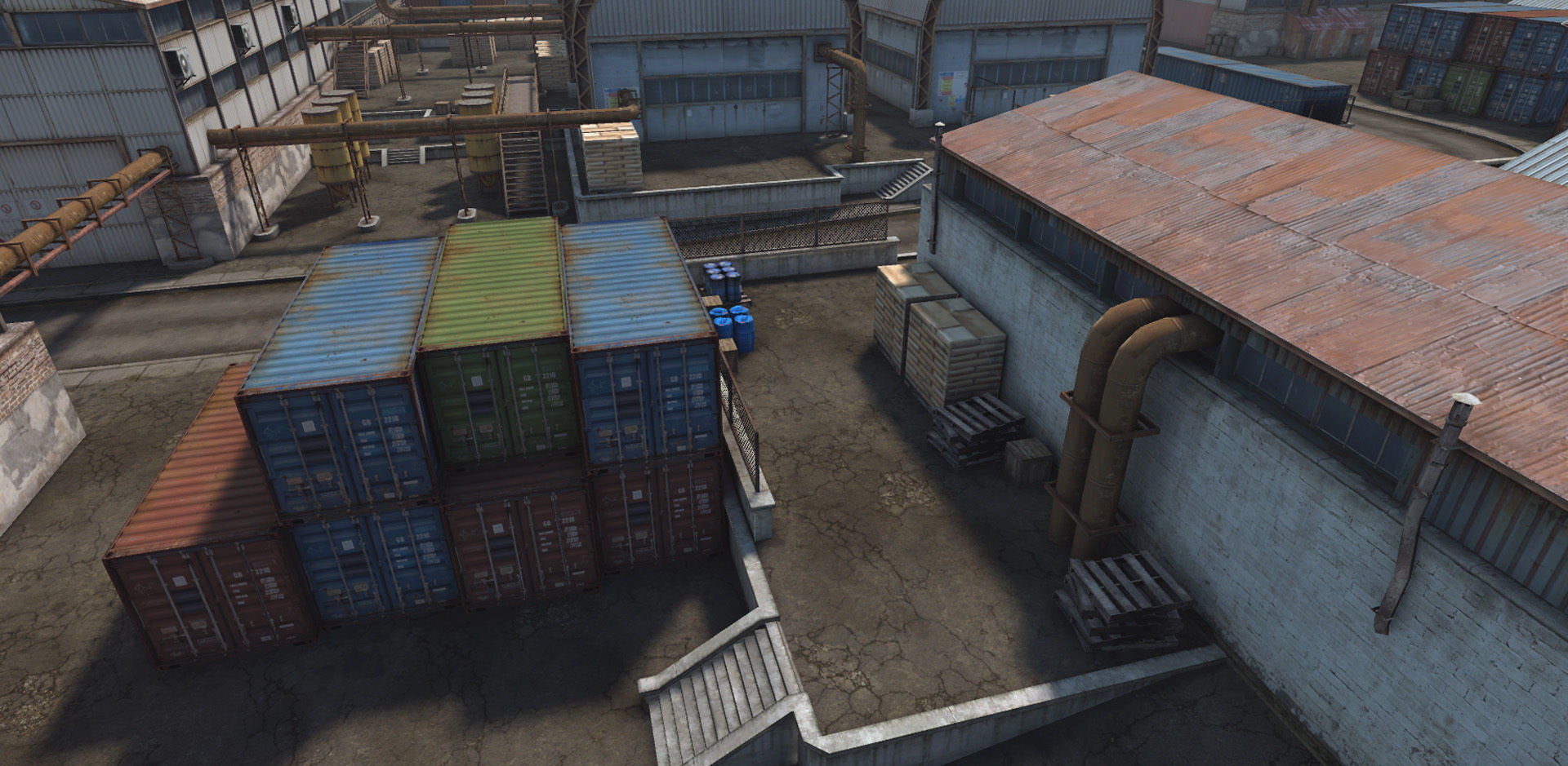 RPG FPS Game Assets for PC Mobile Industrial Set v6 Low-poly 3D model_28