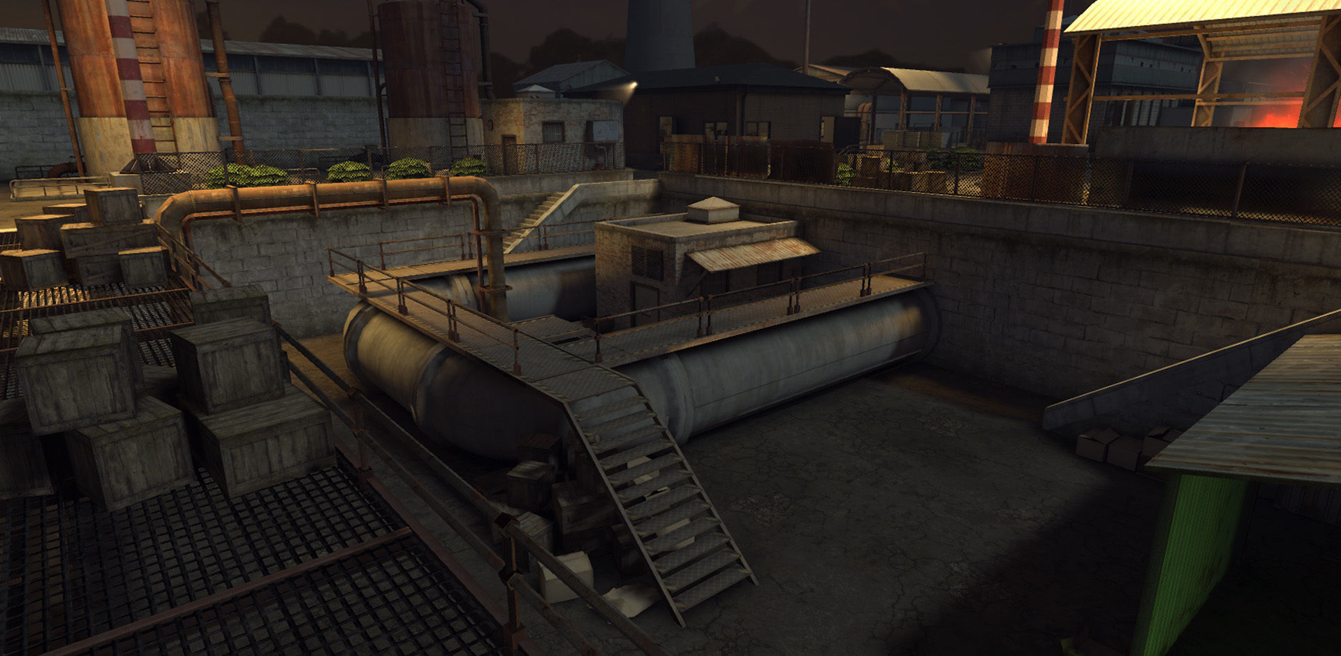 RPG FPS Game Assets for PC Mobile Industrial Set v6 Low-poly 3D model_6