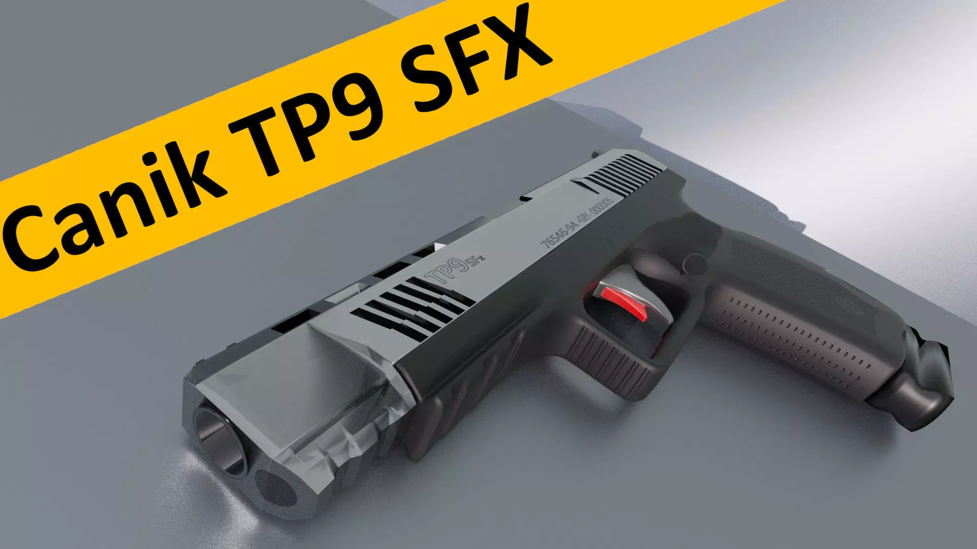 Canik TP9 SFX Free low-poly 3D model_0