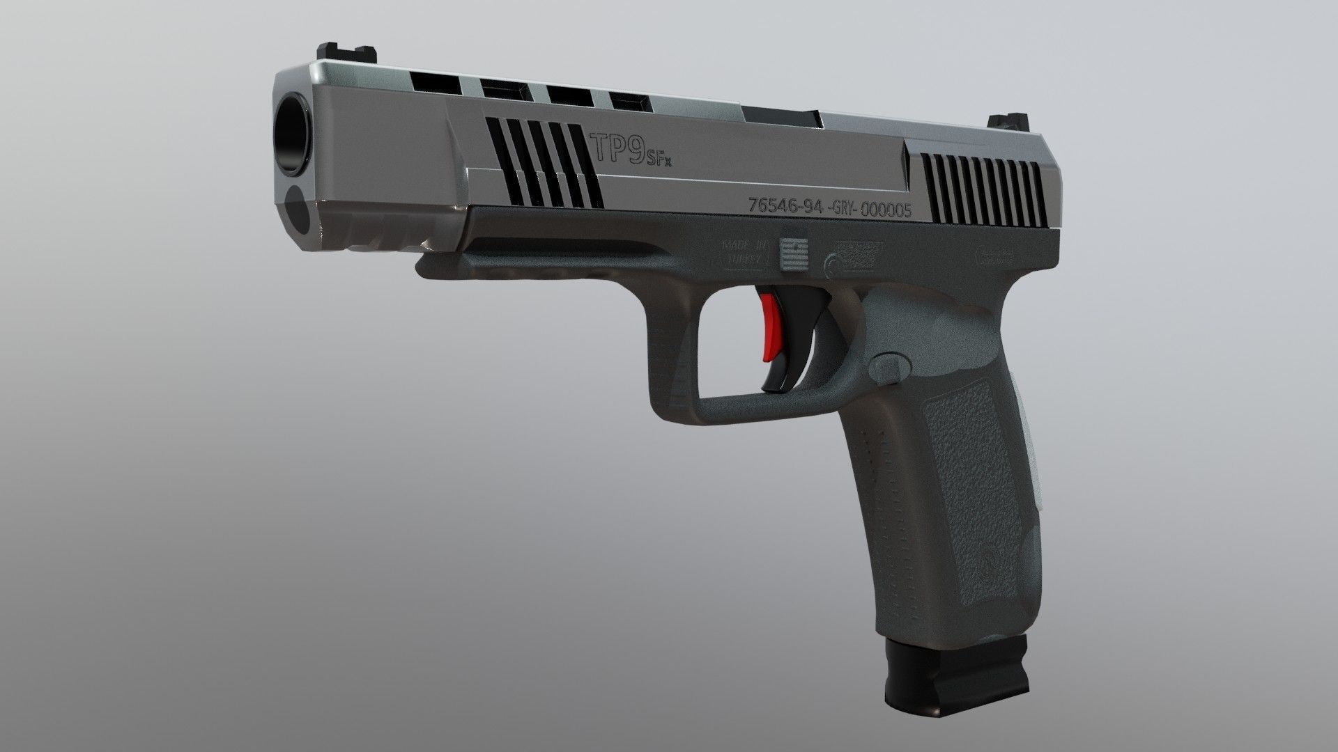 Canik TP9 SFX Free low-poly 3D model_1