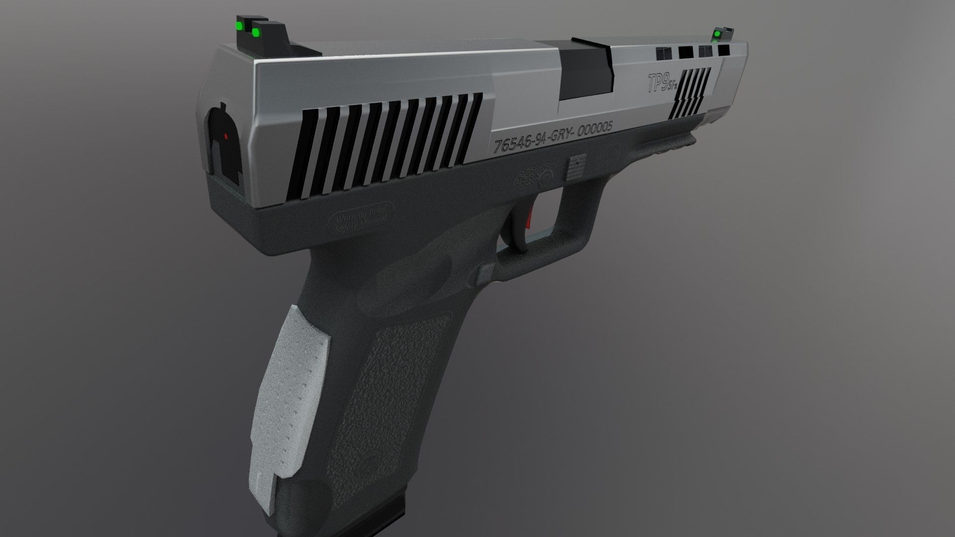 Canik TP9 SFX Free low-poly 3D model_2