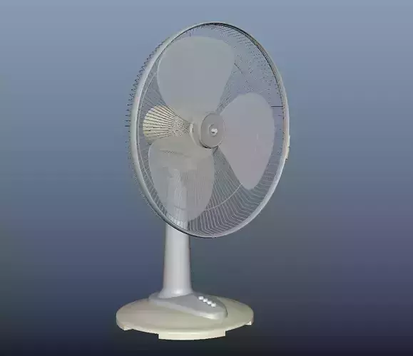 Table Fan 3D print model