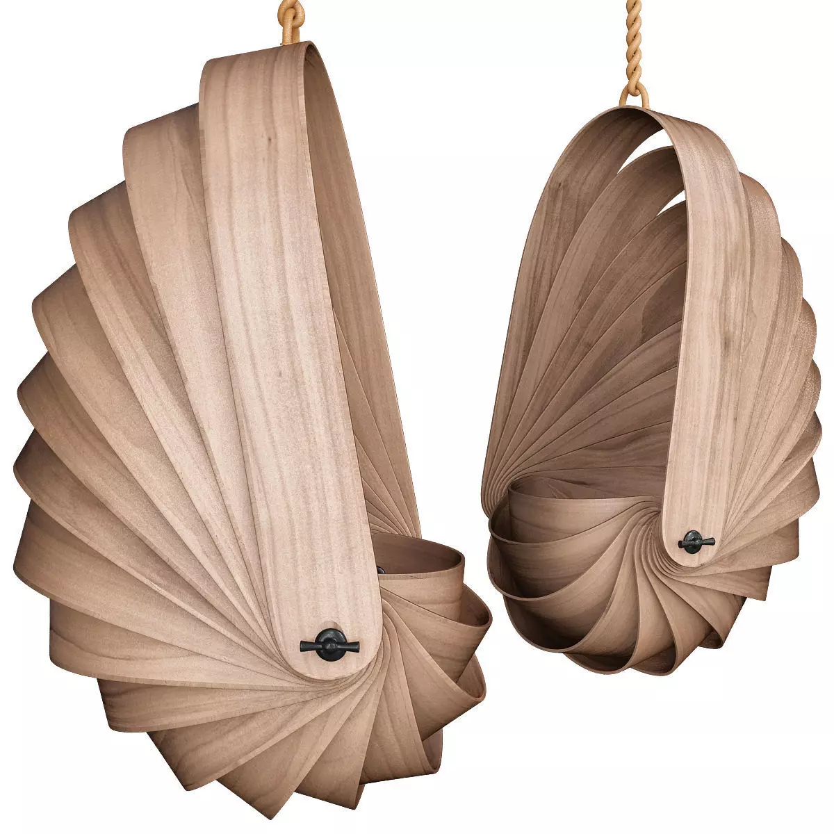 Armadillo Chair Shields low poly 3d model Low-poly 3D model_0