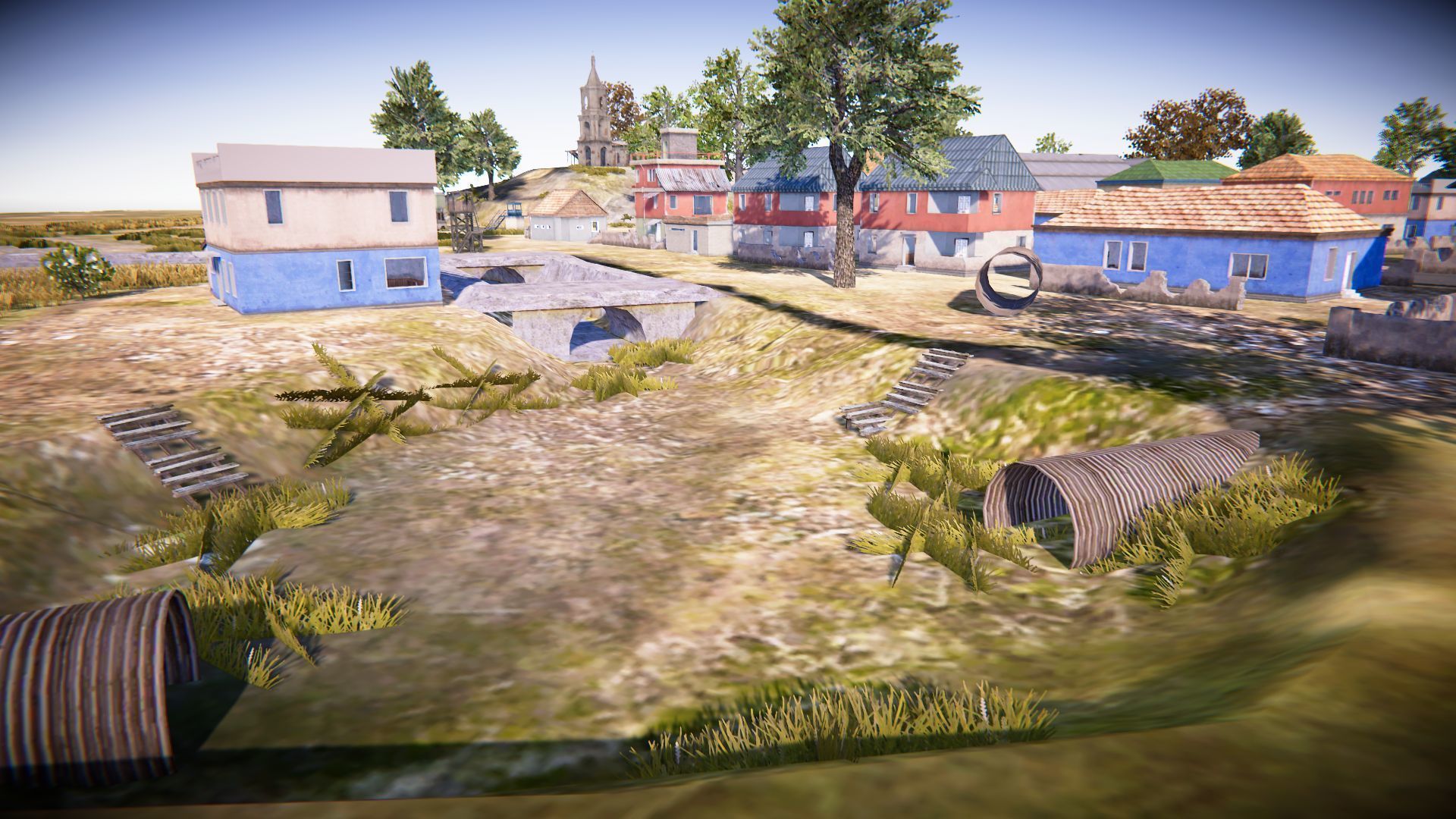 Pubg Pochinki 3d Map  Low-poly 3D model_18