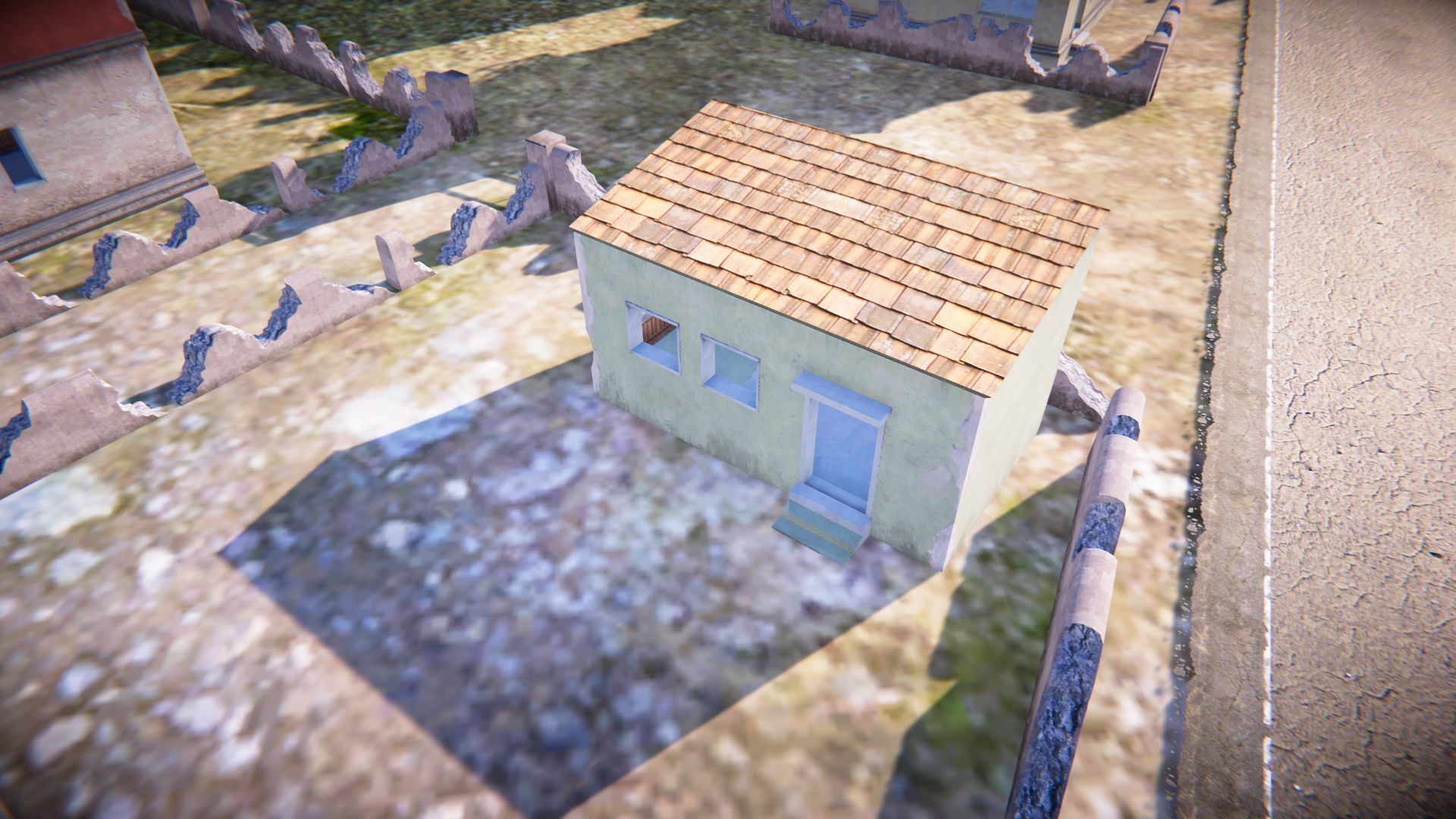 Pubg Pochinki 3d Map  Low-poly 3D model_14