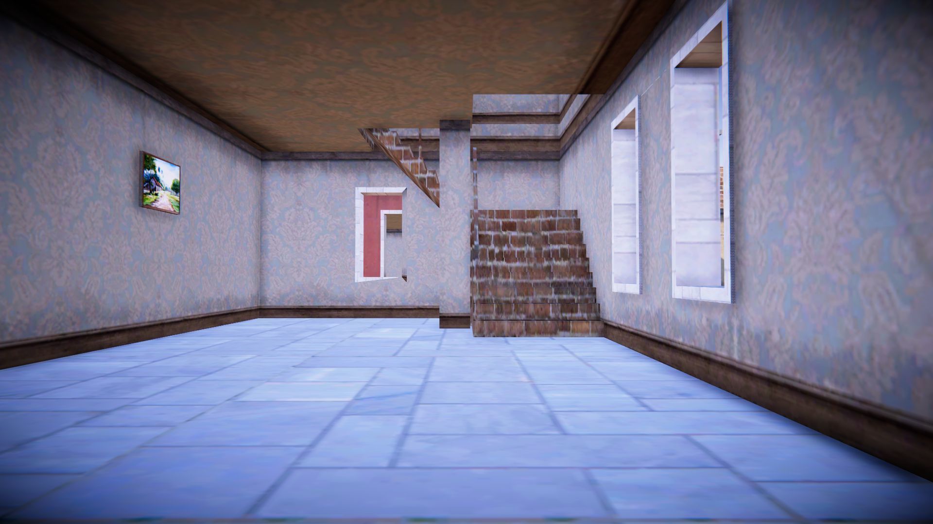 Pubg Pochinki 3d Map  Low-poly 3D model_11