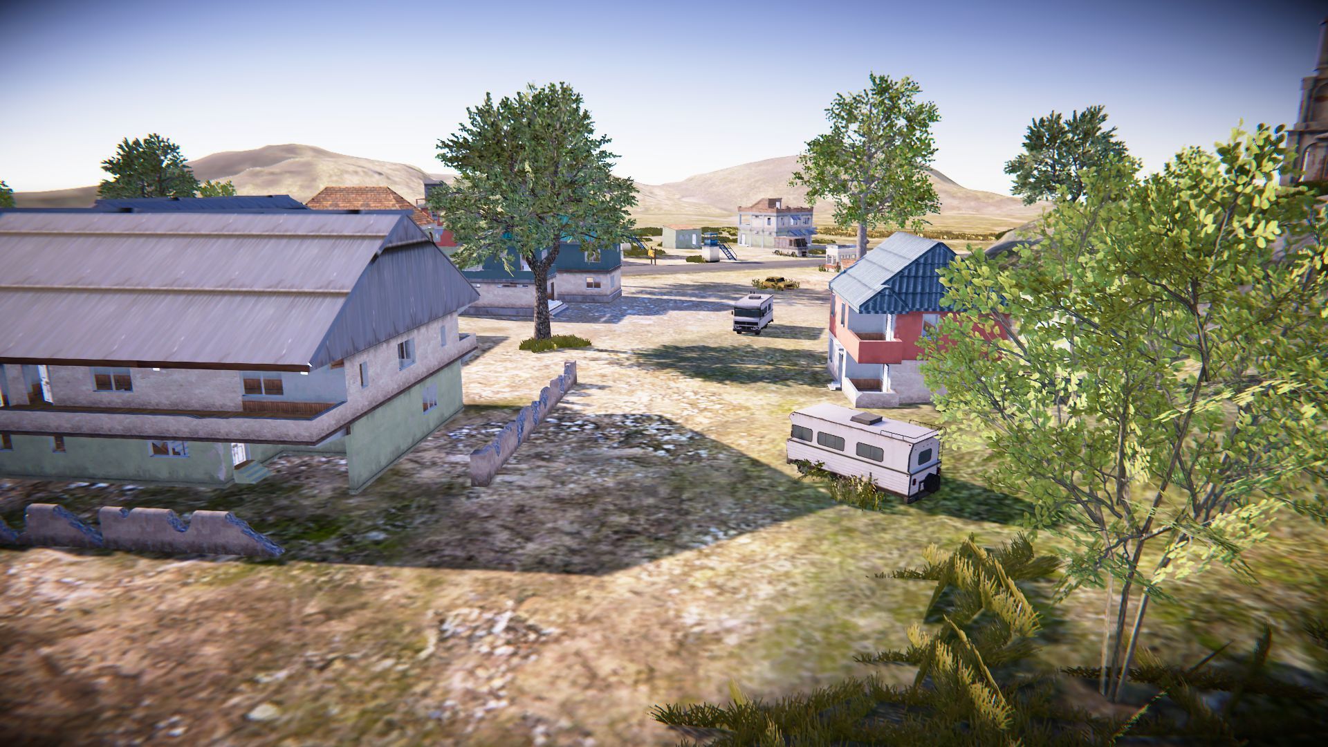 Pubg Pochinki 3d Map  Low-poly 3D model_13