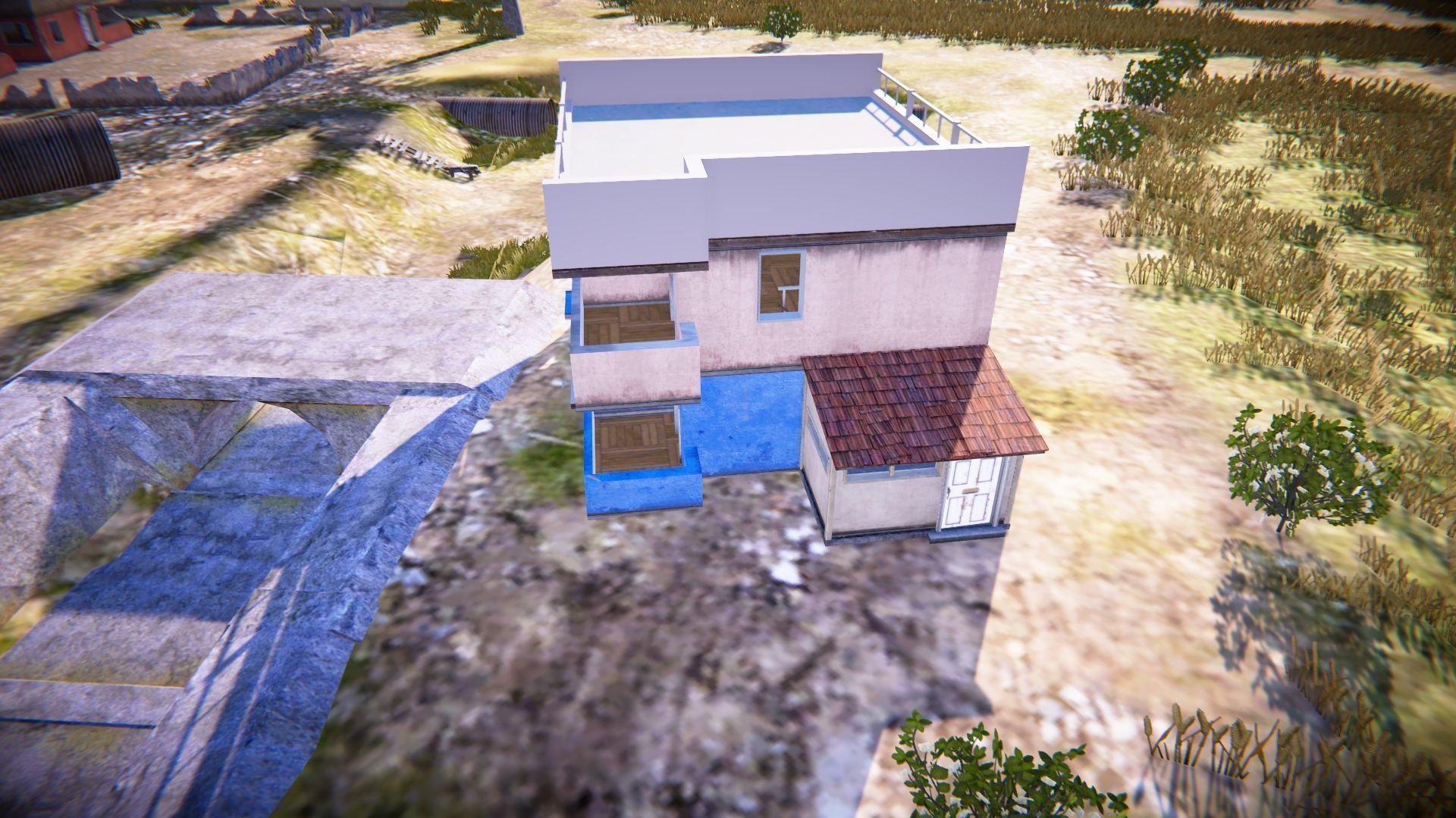 Pubg Pochinki 3d Map  Low-poly 3D model_16