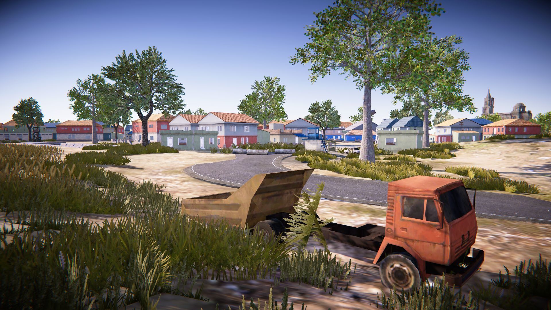 Pubg Pochinki 3d Map  Low-poly 3D model_8