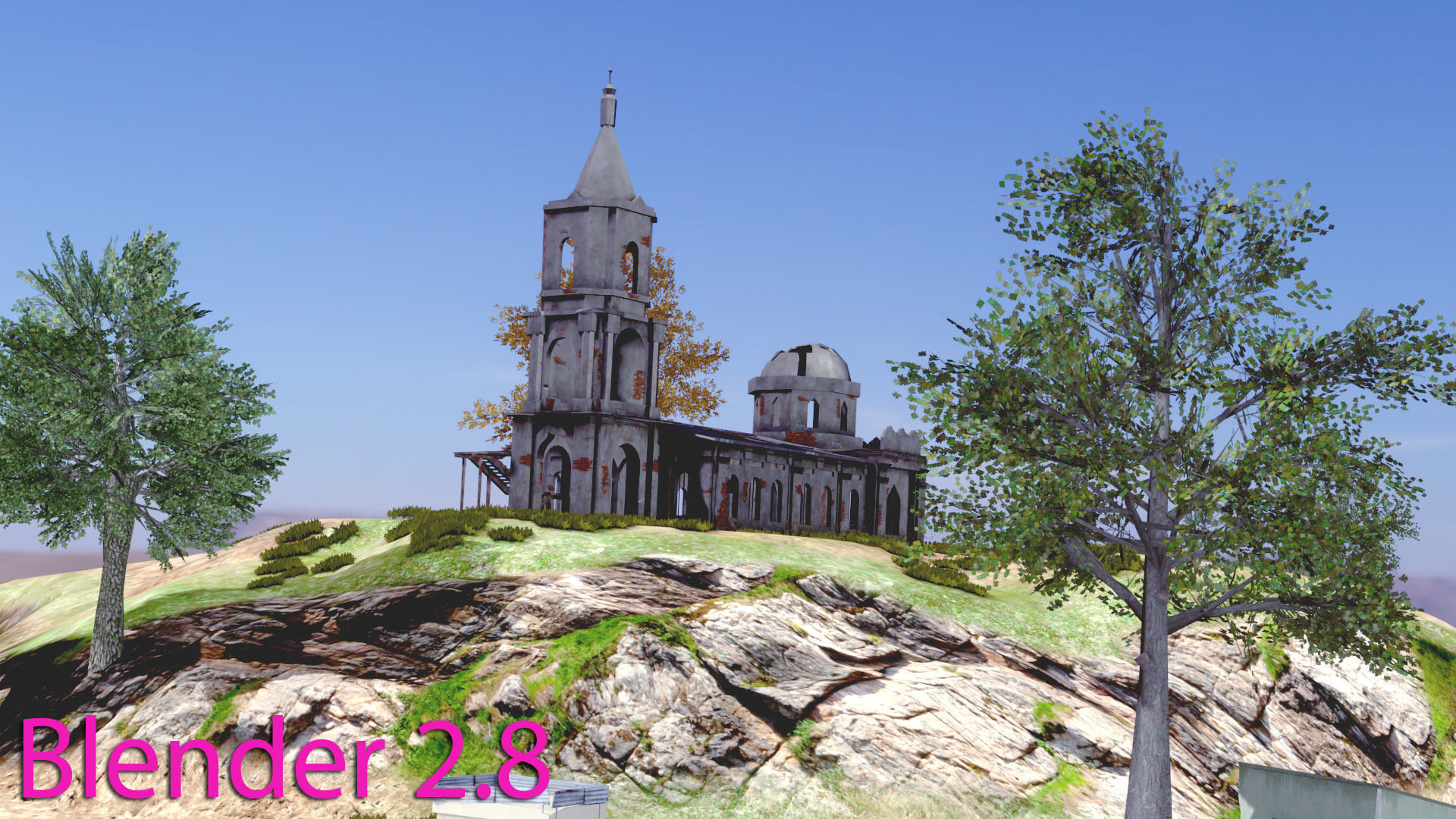 Pubg Pochinki 3d Map  Low-poly 3D model_3