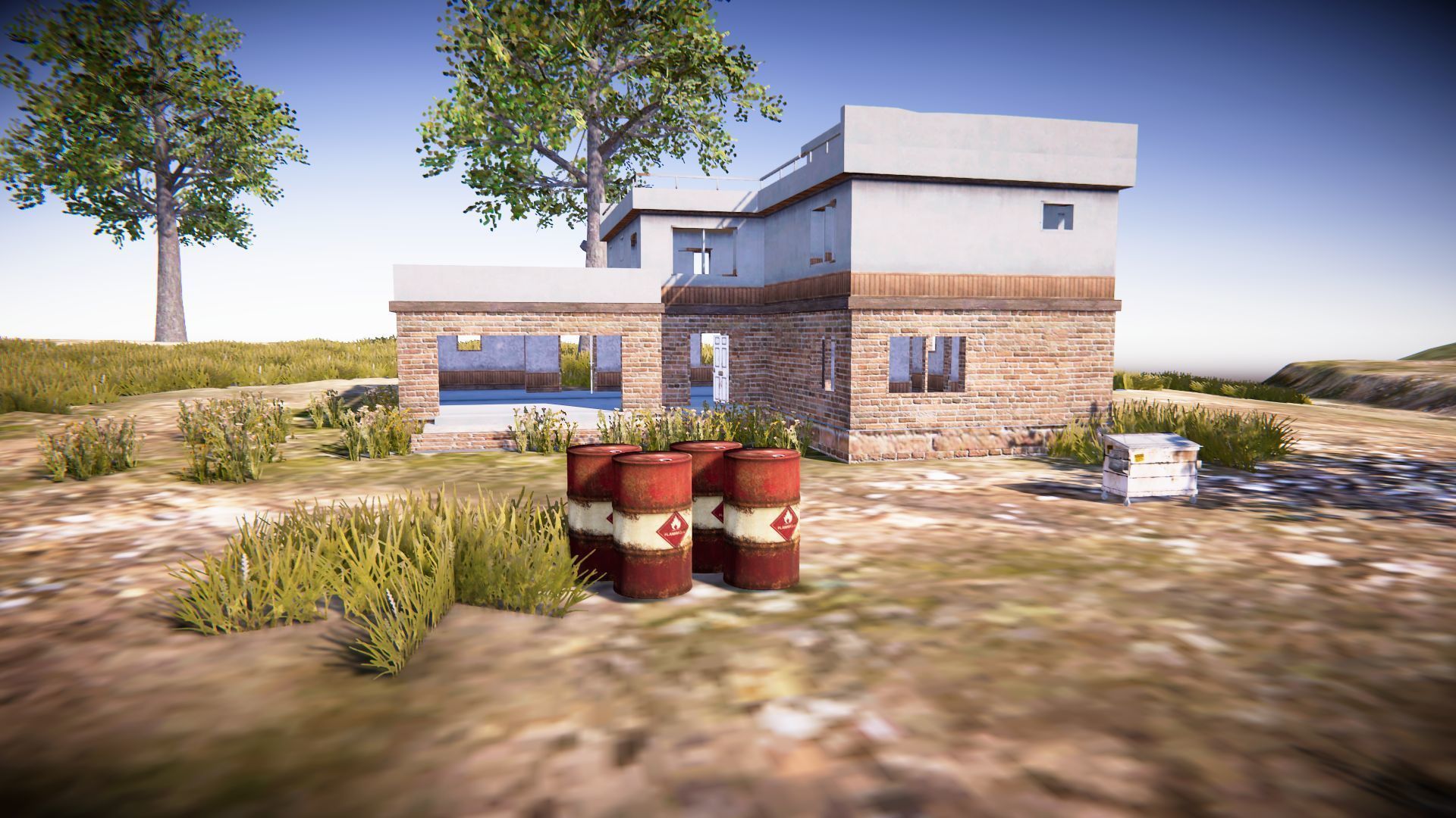 Pubg Pochinki 3d Map  Low-poly 3D model_27