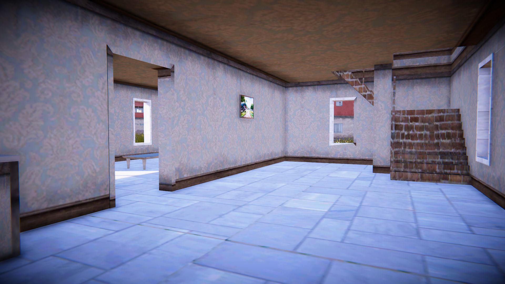 Pubg Pochinki 3d Map  Low-poly 3D model_12