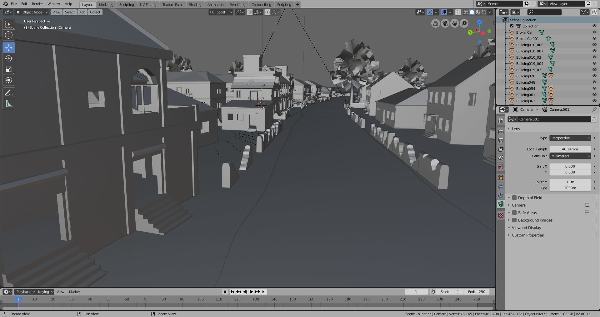Pubg Pochinki 3d Map  Low-poly 3D model_35