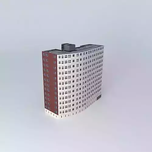 red building Free 3D model