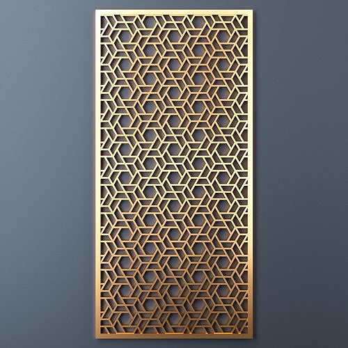 Decorative panel 214 3D model