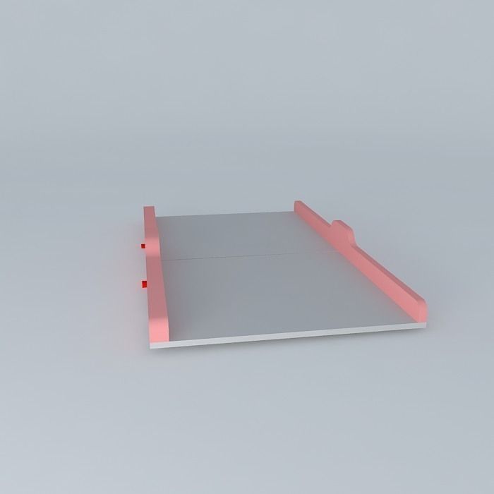 Tablesaw Crosscut Sled Free 3D model_2