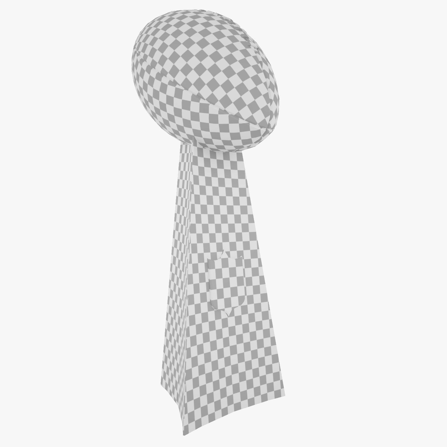 NFL Vince Lombardi Trophy 3D Model 3D model_8