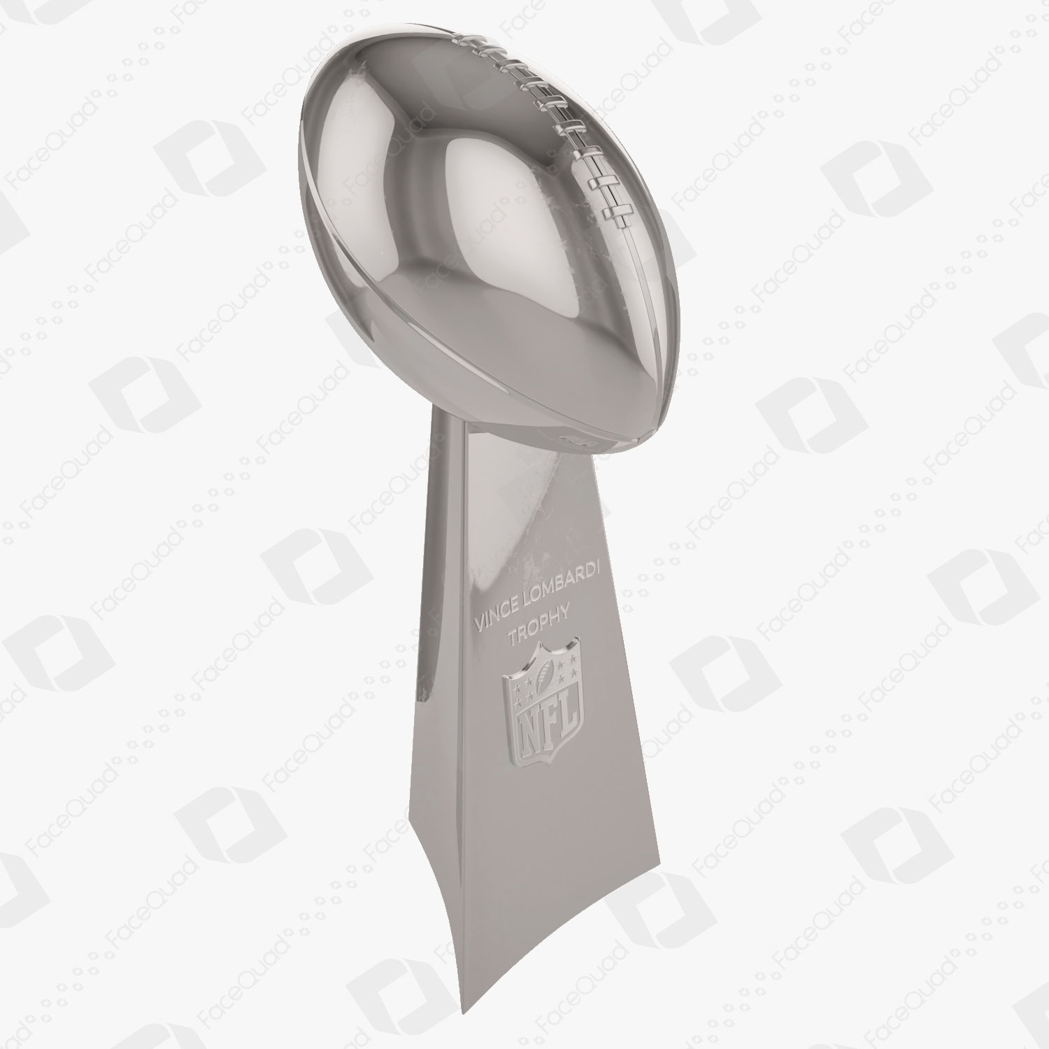 NFL Vince Lombardi Trophy 3D Model 3D model_3
