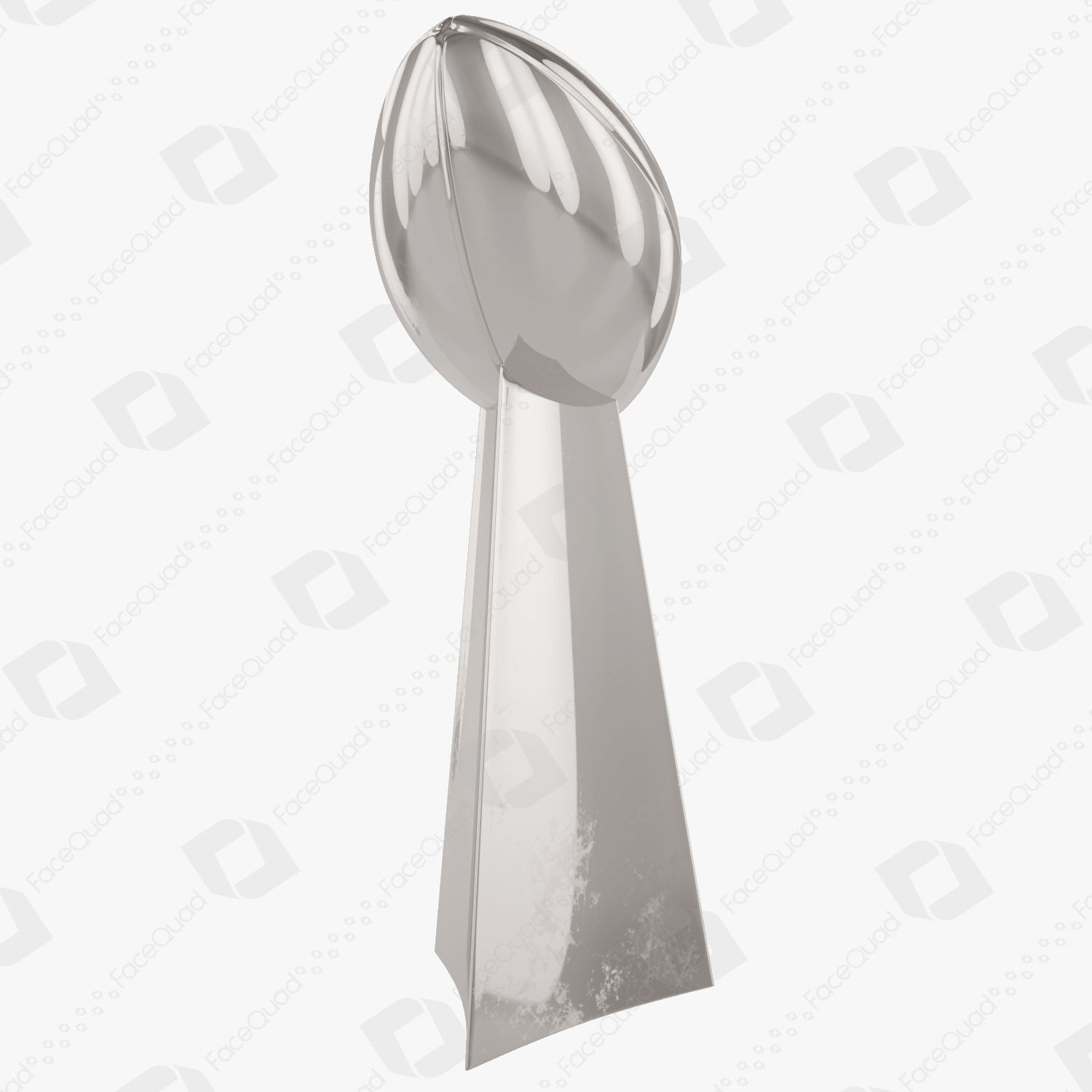 NFL Vince Lombardi Trophy 3D Model 3D model_7