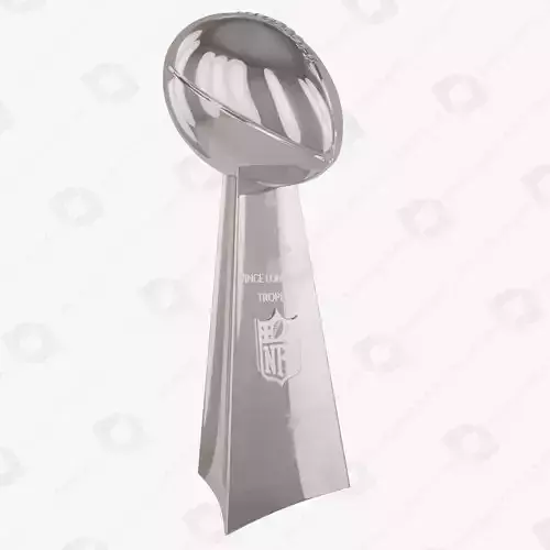 NFL Vince Lombardi Trophy 3D Model 3D model
