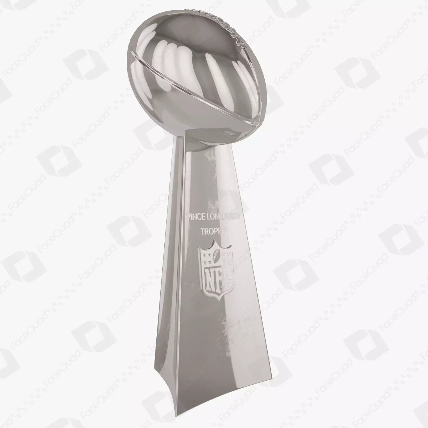 NFL Vince Lombardi Trophy 3D Model 3D model_0